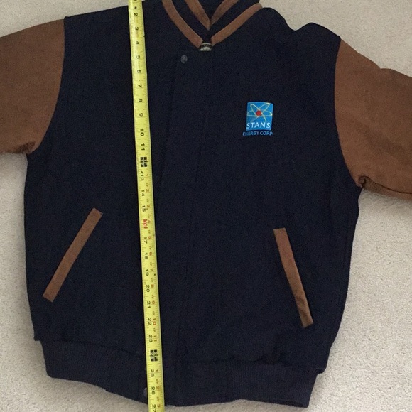 Wool and leather winter jacket - Picture 7 of 8